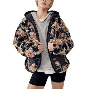 Free People Reversible Jacquard Jacket